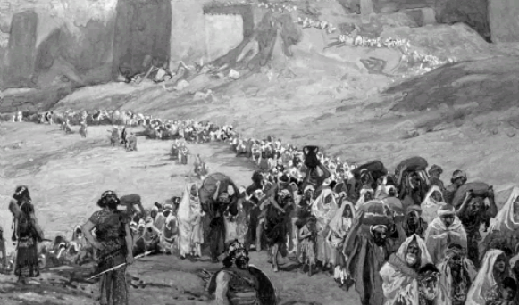 The captivity of the Ten Tribe Kingdom by the Assyrians